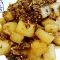 ぱにぱる's cooksnap of when they made 大根と牛肉のごま味噌醤油炒め.