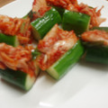 noamanma's cooksnap of when they made 簡単おつまみ♪オイキムチ風♪.