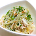wave0073's cooksnap of when they made 豆もやしとササミの梅しそ和え.