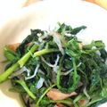 あんきちふーきち's cooksnap of when they made ∮ クレソンとじゃこのベーコンღ炒め ∮.