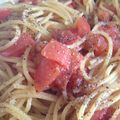 kashiwam's cooksnap of when they made 簡単！あっさりトマトパスタ.