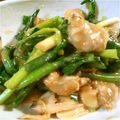 ritsuko y's cooksnap of when they made パパのアサリとわけぎのぬた②.