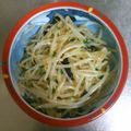 シロ0120's cooksnap of when they made もやしのトロ海苔ナムル.