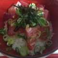 トイピアノ弾きのねこ's cooksnap of when they made まぐろ丼✿酢飯で♡.