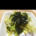 ルミ3's cooksnap of when they made 沢山食べれるレタス♪醤油ごま油和え.