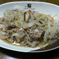 はふー！'s cooksnap of when they made お酢かけて☆玉ねぎとひき肉の炒めもの.