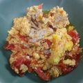 mlovesj's cooksnap of when they made トマトの卵の中華炒め.