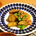 chiko105's cooksnap of when they made 茄子とピーマンのひき肉炒め.