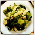 としおの嫁's cooksnap of when they made 鶏ミンチ＋塩麹de高菜と油揚げの煮びたし.