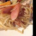 はらぺこごはん's cooksnap of when they made 焼き肉のタレ✿ウインナー☆モヤシ.