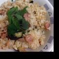 ヤマダひまわり's cooksnap of when they made なすとベーコンのうまうまチャーハン.