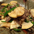 ぴょんこ623's cooksnap of when they made 簡単！！！牛肉と筍の炒め煮(*^^*).