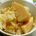blo7's cooksnap of when they made 水煮たけのこと油揚げの炊き込みご飯.