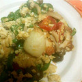 しょうがチューブ's cooksnap of when they made ちくわと舞茸のタマゴ炒め.