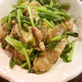 みかち♪'s cooksnap of when they made ザーサイ炒め‥in豚肉と小松菜.