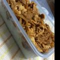 ricomimi's cooksnap of when they made 酒粕コチュダレ de 甘辛豚丼.