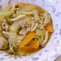 yukari−♡'s cooksnap of when they made 白菜と豚肉のあんかけ焼きそば.