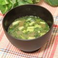 ぽっぽぺぺ's cooksnap of when they made 野菜たっぷり☆黒ごま酢味噌汁.