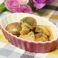 ぽっぽぺぺ's cooksnap of when they made 簡単☆エリンギマッシュのガリバタ炒め♪.