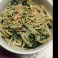 ゆみぱて's cooksnap of when they made 《簡単♪小鉢》もやしとわかめツナマヨ和え.