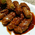 misuke★'s cooksnap of when they made 豚肉の白ネギ巻き.