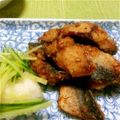 良飯好's cooksnap of when they made ポン酢で作る薬味ドーンのさば竜田揚げ.