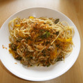 モコ119's cooksnap of when they made 桜えびとふきのとうのペペロン.