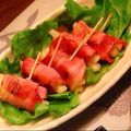 kusyamin's cooksnap of when they made ポテトベーコン巻き☆.