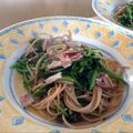 canadawhistler's cooksnap of when they made ベーコンと菜の花のパスタ　柚子胡椒風味.