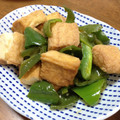 YUKIKI☆'s cooksnap of when they made お弁当に♪厚揚げとピーマンのしょうが炒め.