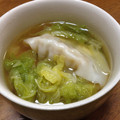 YUKIKI☆'s cooksnap of when they made 白菜とギョウザのスープ.