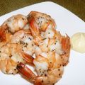 Satoco❋'s cooksnap of when they made ボイルえびの簡単おつまみ♪.