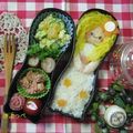 ８児のママきよっぺ's cooksnap of when they made ハロウィンに★葉っぷるジャックオランタン.