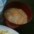 くーーーーちゃん's cooksnap of when they made 胃腸にやさしい！大根おろしと卵の味噌汁.
