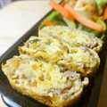 まきーころ's cooksnap of when they made 残ったトマトソースで　卵焼き♪.