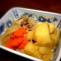 あや♭はむ's cooksnap of when they made 肉じゃが.