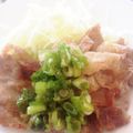NikkiO's cooksnap of when they made 美味し☆豚バラのネギ塩タレ.