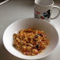 あやぽっち母's cooksnap of when they made ☆紙パックカットトマトでリゾット☆.
