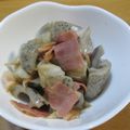 daikanon's cooksnap of when they made れんこんとベーコンの炒め物.