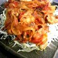 マリコム's cooksnap of when they made 豚肉とミニトマトのイタリアン炒め.