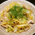 ROMEO　's cooksnap of when they made ♬キャベツと油揚げの蒸し煮♬.
