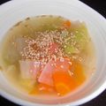 ｎｏｒｉｎｏｒｉｓ's cooksnap of when they made ☆ウェイパー使った中華スープ☆.