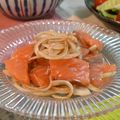よっしゃん's cooksnap of when they made サーモンと新玉ねぎのマリネ.
