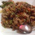 ぶたあちゃん's cooksnap of when they made 大根葉の大量消費★大根葉とネギの炒飯.
