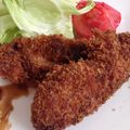 Ｎまにあ's cooksnap of when they made ささみフライ♪しょう油味しみしみ.