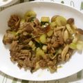 おこわ履き's cooksnap of when they made 牛肉とセロリのオイスターソース炒め.