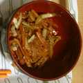おこわ履き's cooksnap of when they made 簡単♥大根皮と人参のキンピラ.