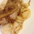 u_rara's cooksnap of when they made カブとチキンのステーキ.