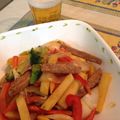 へっぽこ夫人's cooksnap of when they made 茹で豚と野菜の甘酢炒め.