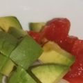 きらり流れ星's cooksnap of when they made トマトとアボカドのオリーブオイル和え.